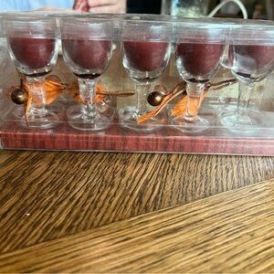 💫 Chesapeake Bay Candle – Mini Wine Glass Candle Set (5 pcs)